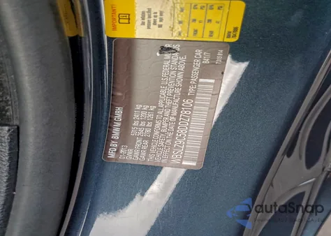 2013 BMW M6 z USA, uszkodzony, nr VIN WBSLZ9C58DDZ78106